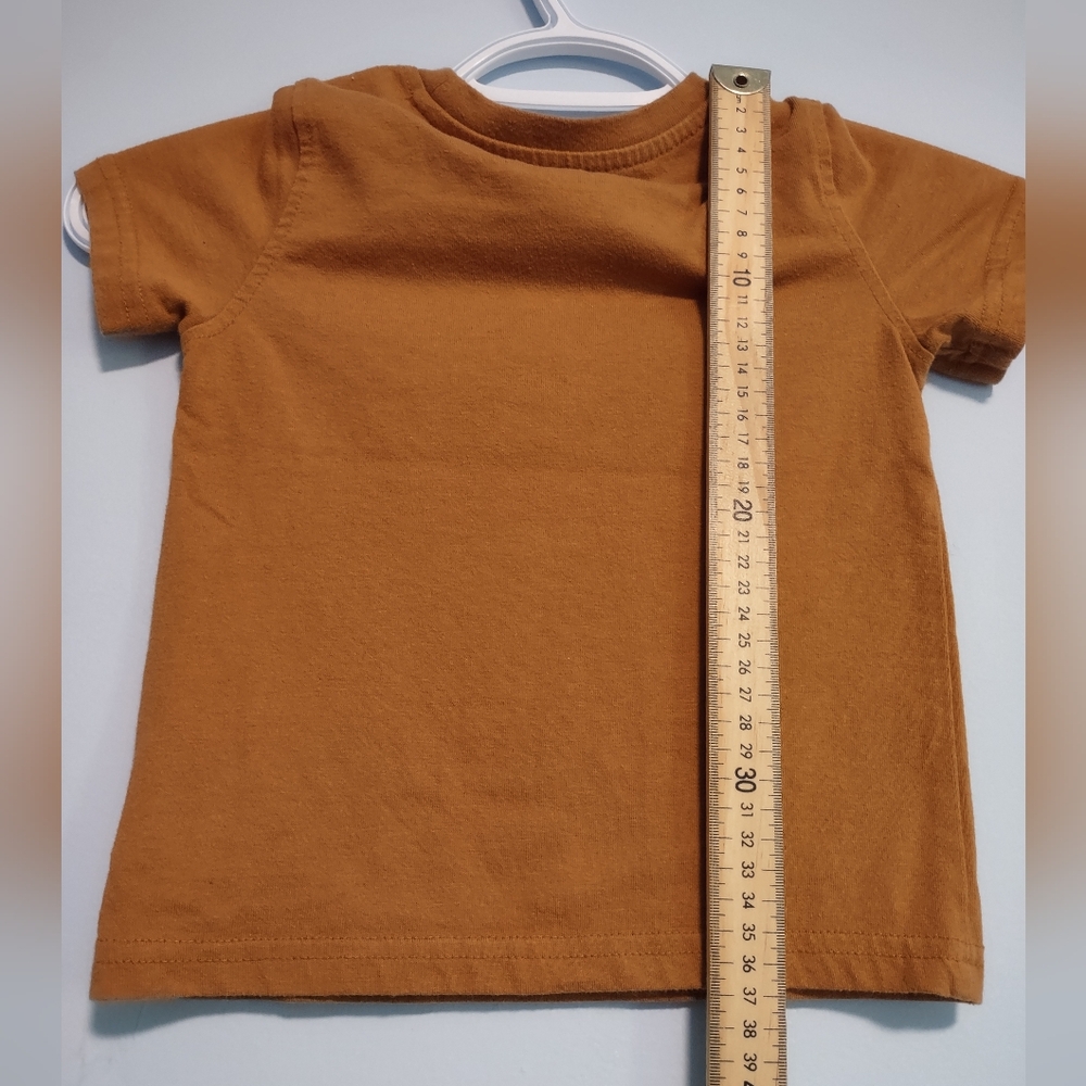 Timberland Kennebec River Tree Toddler 24M T-SHIRT 2T Brown Tan